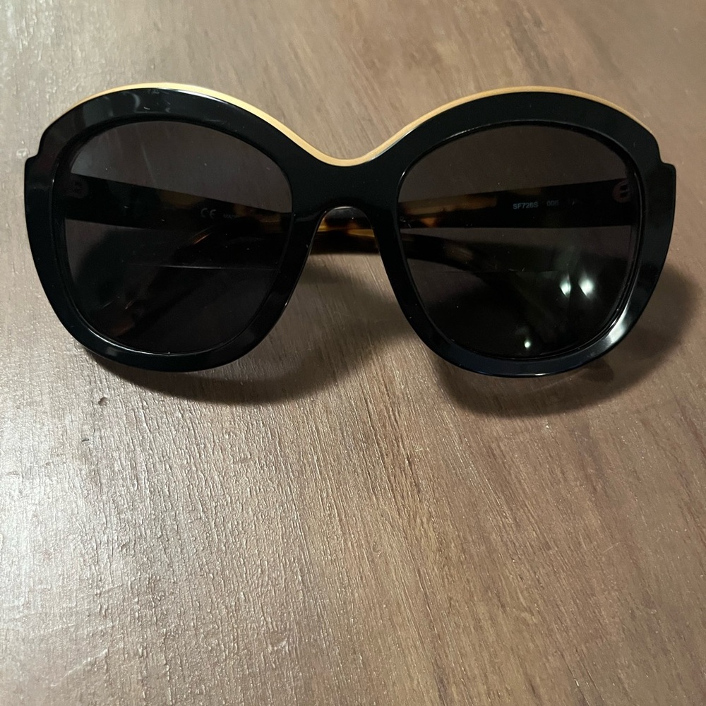 Black Salvatore Ferragamo Sunglasses